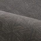 Casamance Nature Précieuse vlies, vinyl anyagú szürke színű struktúrált, geometriai modern, natural tapéta