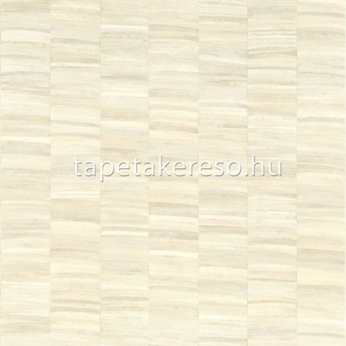 Casamance Nature Précieuse vlies, vinyl anyagú krém, szürke színű csíkos, vonalas, struktúrált modern, natural tapéta