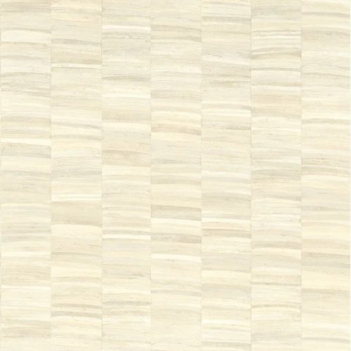 Casamance Nature Précieuse vlies, vinyl anyagú krém, szürke színű csíkos, vonalas, struktúrált modern, natural tapéta