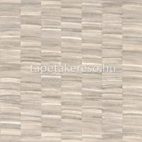 Casamance Nature Précieuse vlies, vinyl anyagú szürke, beige színű csíkos, vonalas, struktúrált modern, natural tapéta