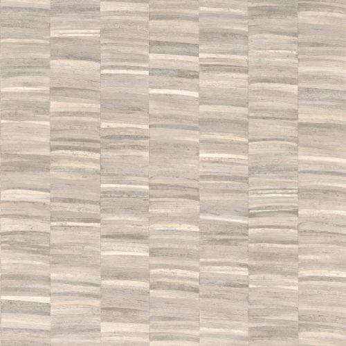 Casamance Nature Précieuse vlies, vinyl anyagú szürke, beige színű csíkos, vonalas, struktúrált modern, natural tapéta