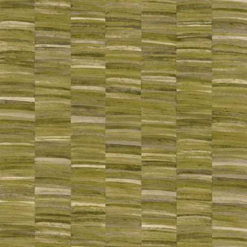 Casamance Nature Précieuse vlies, vinyl anyagú zöld színű csíkos, vonalas, struktúrált modern, natural tapéta