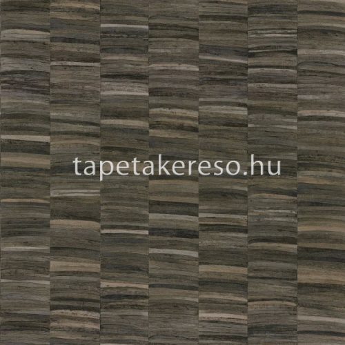 Casamance Nature Précieuse vlies, vinyl anyagú barna színű csíkos, vonalas, struktúrált modern, natural tapéta