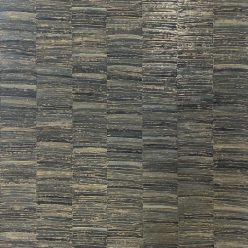   Casamance Nature Précieuse vlies, vinyl anyagú barna, arany színű csíkos, vonalas, struktúrált modern, natural tapéta