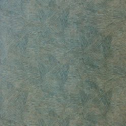   Casamance Nature Précieuse vlies, vinyl anyagú zöld, arany színű absztrakt, vonalas, geometriai modern, natural tapéta