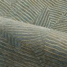 Casamance Nature Précieuse vlies, vinyl anyagú zöld, arany színű absztrakt, vonalas, geometriai modern, natural tapéta