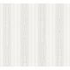 AS Creation 111 Shades of  White papír, vinyl anyagú fehér színű csíkos modern tapéta