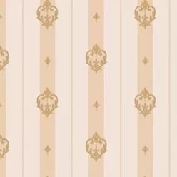   Adawall Seven vlies, vinyl anyagú beige, barna színű csíkos, barokk klasszikus tapéta
