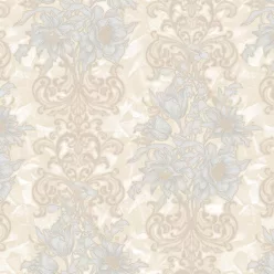   Adawall Seven vlies, vinyl anyagú beige, szürke, ezüst színű barokk klasszikus tapéta
