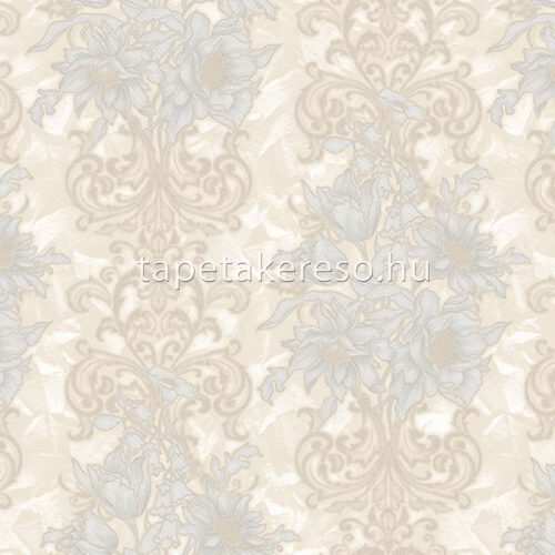 Adawall Seven vlies, vinyl anyagú beige, szürke, ezüst színű barokk klasszikus tapéta