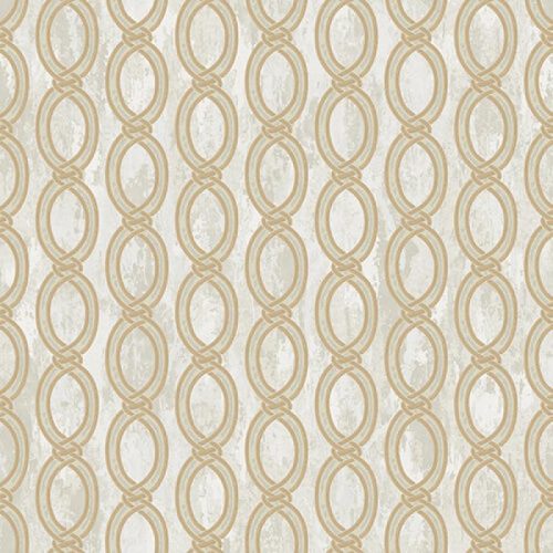 Adawall Seven vlies, vinyl anyagú beige, arany, csillámos színű geometriai klasszikus tapéta