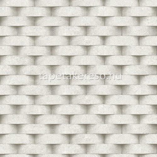 Adawall Seven vlies, vinyl anyagú szürke, csillámos színű 3d, geometriai klasszikus tapéta
