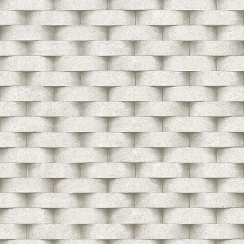Adawall Seven vlies, vinyl anyagú szürke, csillámos színű 3d, geometriai klasszikus tapéta