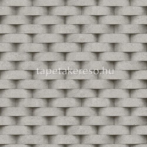 Adawall Seven vlies, vinyl anyagú szürke, csillámos színű 3d, geometriai klasszikus tapéta