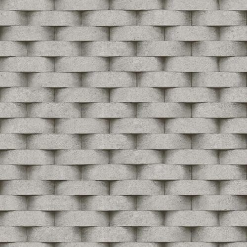 Adawall Seven vlies, vinyl anyagú szürke, csillámos színű 3d, geometriai klasszikus tapéta