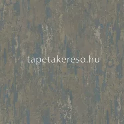   Limonta MAKALLE II vlies, vinyl anyagú kék, barna színű foltos, betonhatású modern tapéta