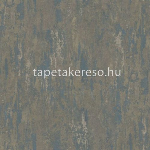Limonta MAKALLE II vlies, vinyl anyagú kék, barna színű foltos, betonhatású modern tapéta