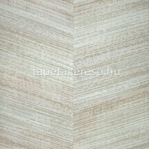 Hohenberger Salt üveggyöngy, vlies anyagú zöld, barna színű chevron modern tapéta