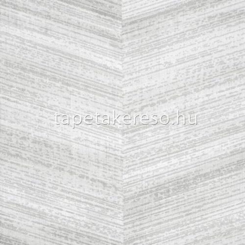 Hohenberger Salt üveggyöngy, vlies anyagú fehér, szürke színű chevron modern tapéta
