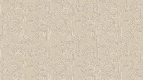Arte Lanai papír, vinyl anyagú beige színű leveles modern, natural tapéta
