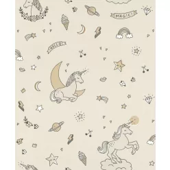   Rasch, habos, vlies, unicornis, gyerek,  szürke, barna, gyöngyház színű, világos 