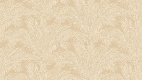 Arte Lanai papír, vinyl anyagú barna színű textilhatású, leveles modern, natural tapéta