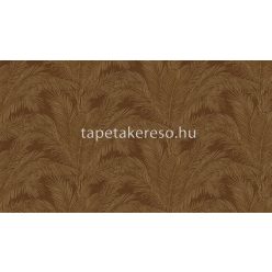   Arte Lanai papír, vinyl anyagú barna színű textilhatású, leveles modern, natural tapéta