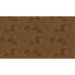   Arte Lanai papír, vinyl anyagú barna színű textilhatású, leveles modern, natural tapéta