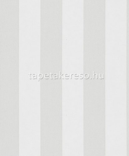 Marburg Kids Walls vlies, vinyl anyagú szürke, fehér színű csíkos gyerek tapéta