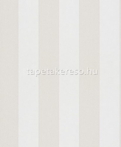 Marburg Kids Walls vlies, vinyl anyagú fehér, beige színű csíkos gyerek tapéta