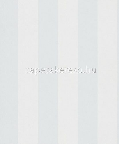 Marburg Kids Walls vlies, vinyl anyagú szürke, fehér színű csíkos gyerek tapéta