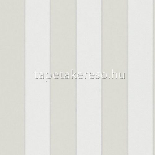 Novamur Ivy habos, vlies anyagú beige, fehér színű csíkos modern tapéta