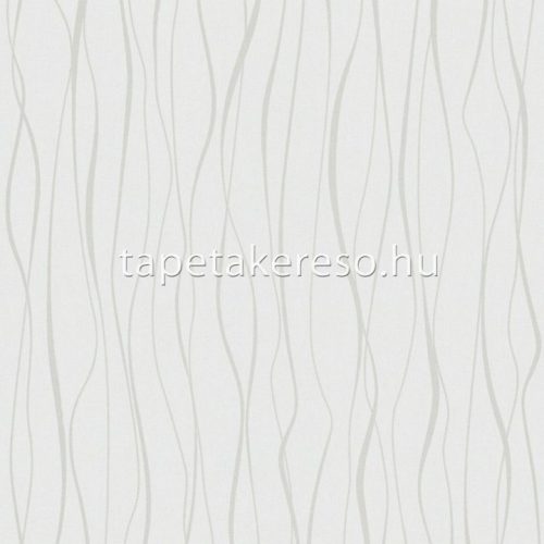 Novamur Ivy habos, vlies anyagú fehér, beige színű hullámos modern tapéta