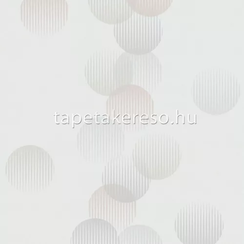 Novamur Ivy habos, vlies anyagú fehér, szürke, beige, rózsaszín színű pöttyös modern tapéta