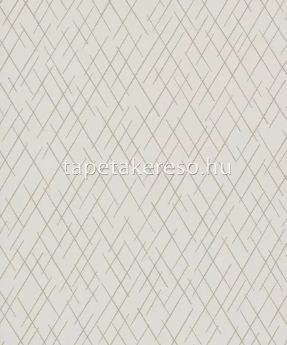 Novamur Kylie vlies, habos anyagú fehér, beige színű geometriai modern tapéta