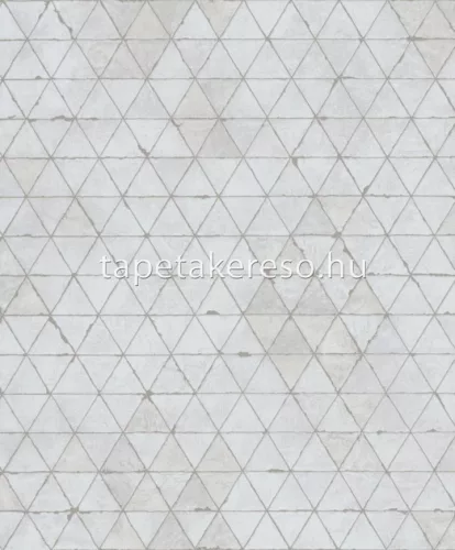 Novamur Kylie vlies, habos anyagú beige színű geometriai modern tapéta