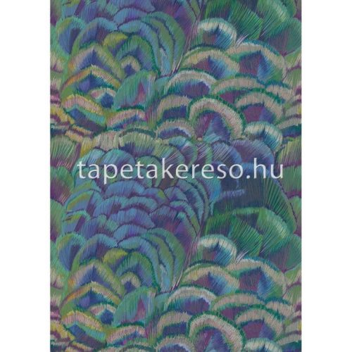 Casadeco Beauty Full Image vlies anyagú kék, zöld, lila, barna színű absztrakt modern poszter