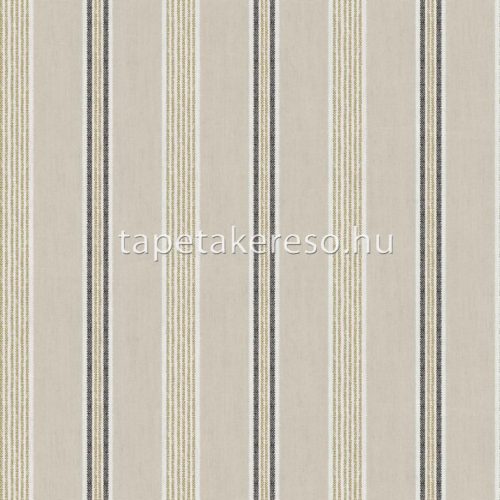 Parato Blooming Garden 10 vlies, vinyl anyagú beige, barna, fekete színű csíkos, textilhatású romantikus tapéta