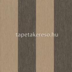   Rasch Perfecto VI vlies, vinyl anyagú barna, fekete színű csíkos modern tapéta