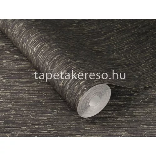 Rasch Perfecto VI vlies, vinyl anyagú fekete, arany színű absztrakt modern tapéta