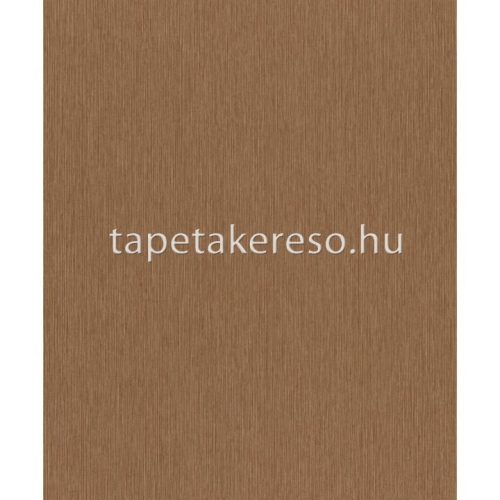 Rasch Perfecto VI vlies, vinyl anyagú barna színű egyszínű, struktúrált, vonalas, textilhatású modern tapéta