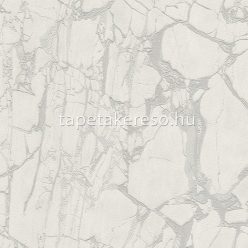   Emiliana Parati Carrara 3 vlies, vinyl anyagú fehér, szürke, csillámos színű márványos modern tapéta
