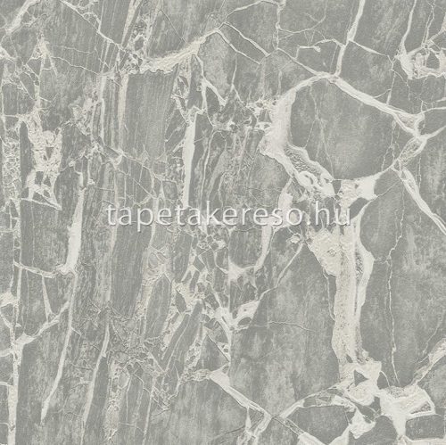Emiliana Parati Carrara 3 vlies, vinyl anyagú szürke, fehér, csillámos színű márványos modern tapéta