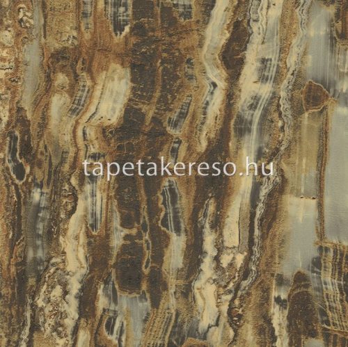 Emiliana Parati Carrara 3 vlies, vinyl anyagú barna, arany, csillámos színű márványos modern tapéta