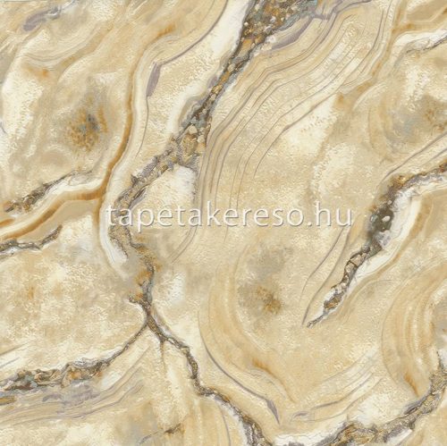 Emiliana Parati Carrara 3 vlies, vinyl anyagú barna, csillámos színű márványos modern tapéta
