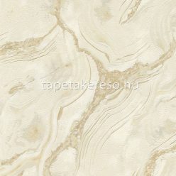   Emiliana Parati Carrara 3 vlies, vinyl anyagú beige, arany, csillámos színű márványos modern tapéta