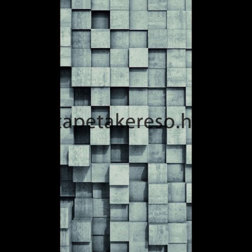 Casadeco Beauty Full Image vlies anyagú szürke színű 3d, geometriai modern poszter