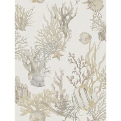   ICH Origins vlies anyagú beige, szürke színű halas, tenger modern tapéta