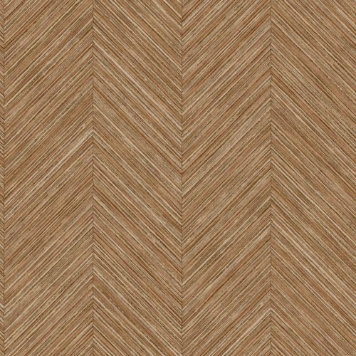 ICH Origins vlies anyagú barna színű chevron modern tapéta