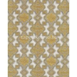   Emiliana Parati VALENTIN YUDASHKIN VOL. 5 vlies, vinyl anyagú szürke, arany színű keleties, geometriai klasszikus tapéta